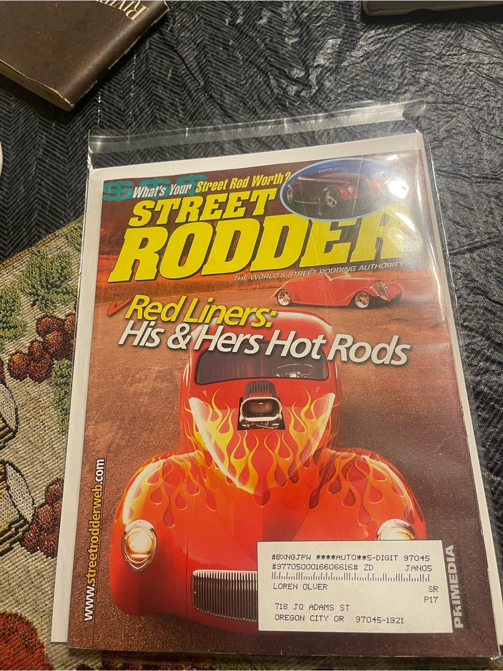 Street Rodder Magazine, Hot Rod,Rat Rod.Back Issue Oct, 2004